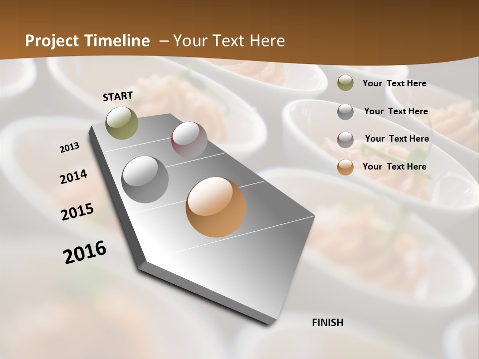 Plate Mouthwatering Softfocus PowerPoint Template