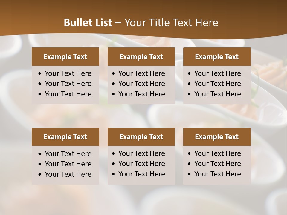 Plate Mouthwatering Softfocus PowerPoint Template