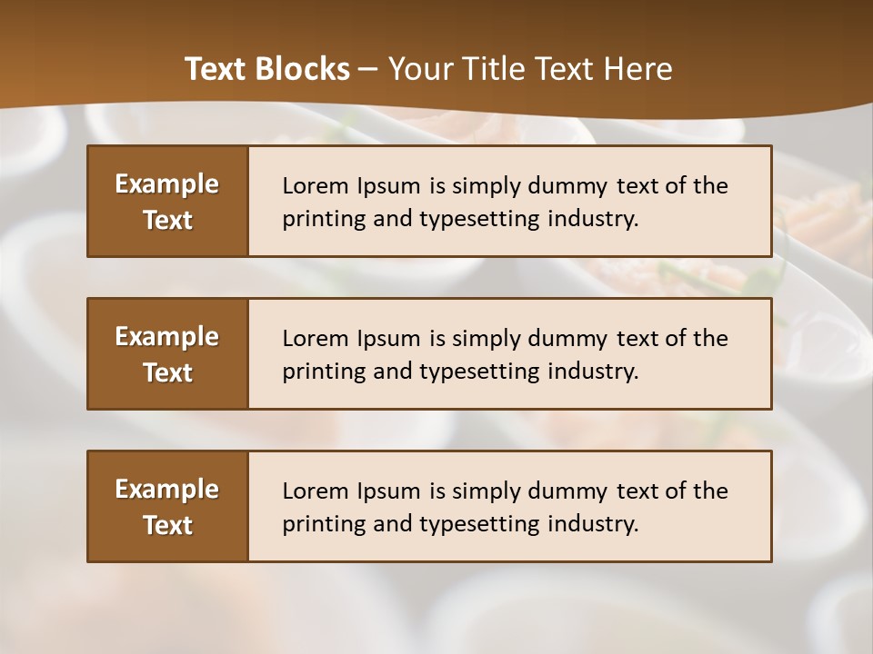Plate Mouthwatering Softfocus PowerPoint Template
