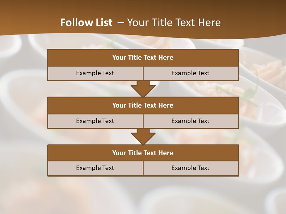 Plate Mouthwatering Softfocus PowerPoint Template
