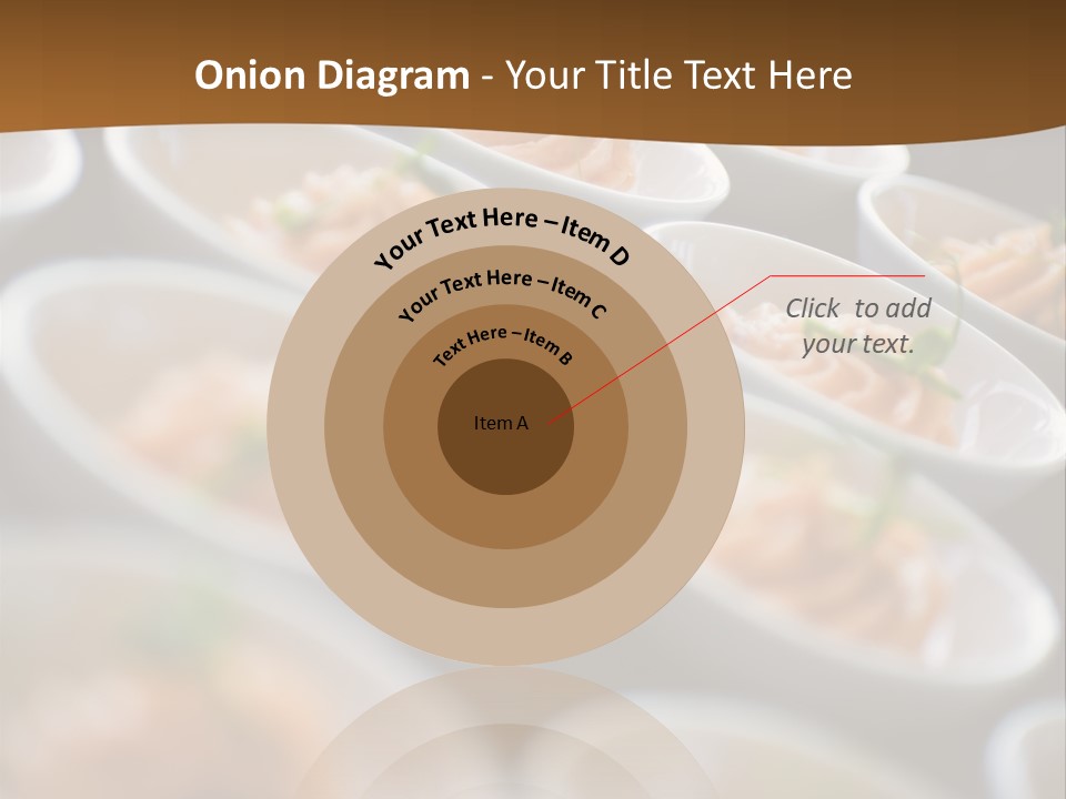 Plate Mouthwatering Softfocus PowerPoint Template