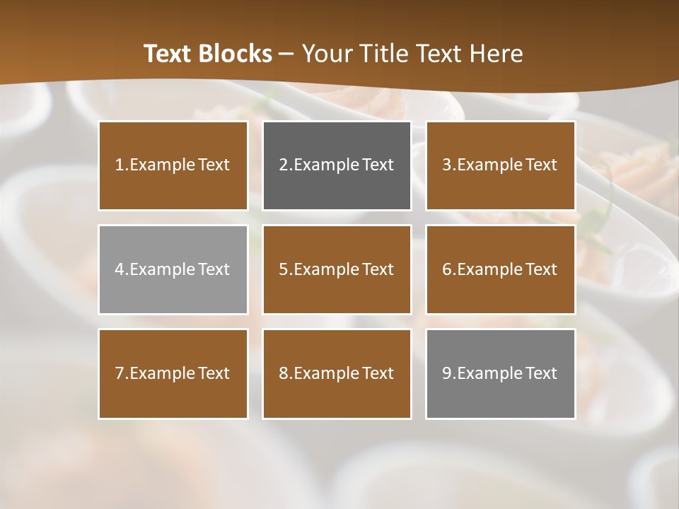 Plate Mouthwatering Softfocus PowerPoint Template