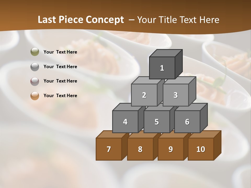 Plate Mouthwatering Softfocus PowerPoint Template