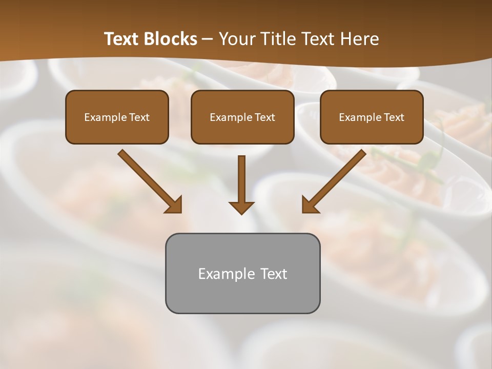 Plate Mouthwatering Softfocus PowerPoint Template