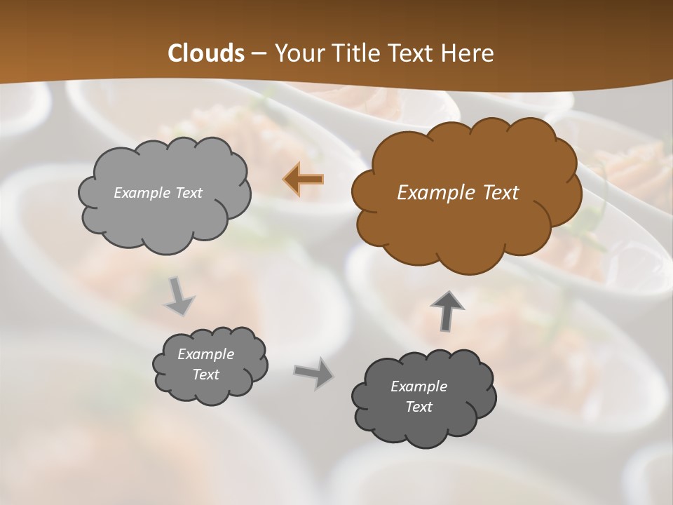 Plate Mouthwatering Softfocus PowerPoint Template