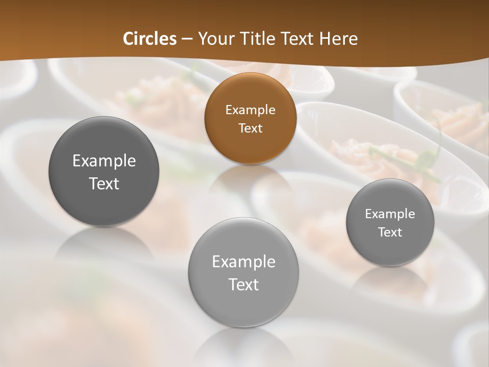 Plate Mouthwatering Softfocus PowerPoint Template