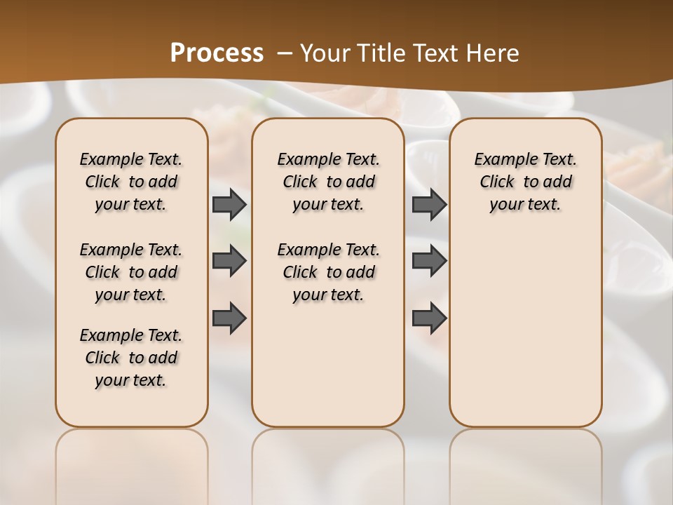 Plate Mouthwatering Softfocus PowerPoint Template