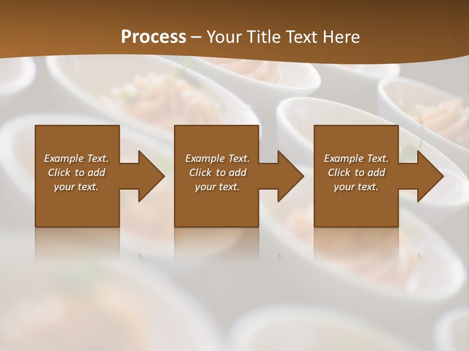 Plate Mouthwatering Softfocus PowerPoint Template