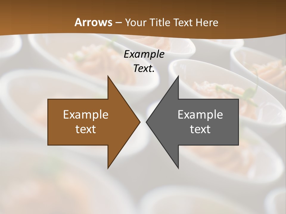 Plate Mouthwatering Softfocus PowerPoint Template