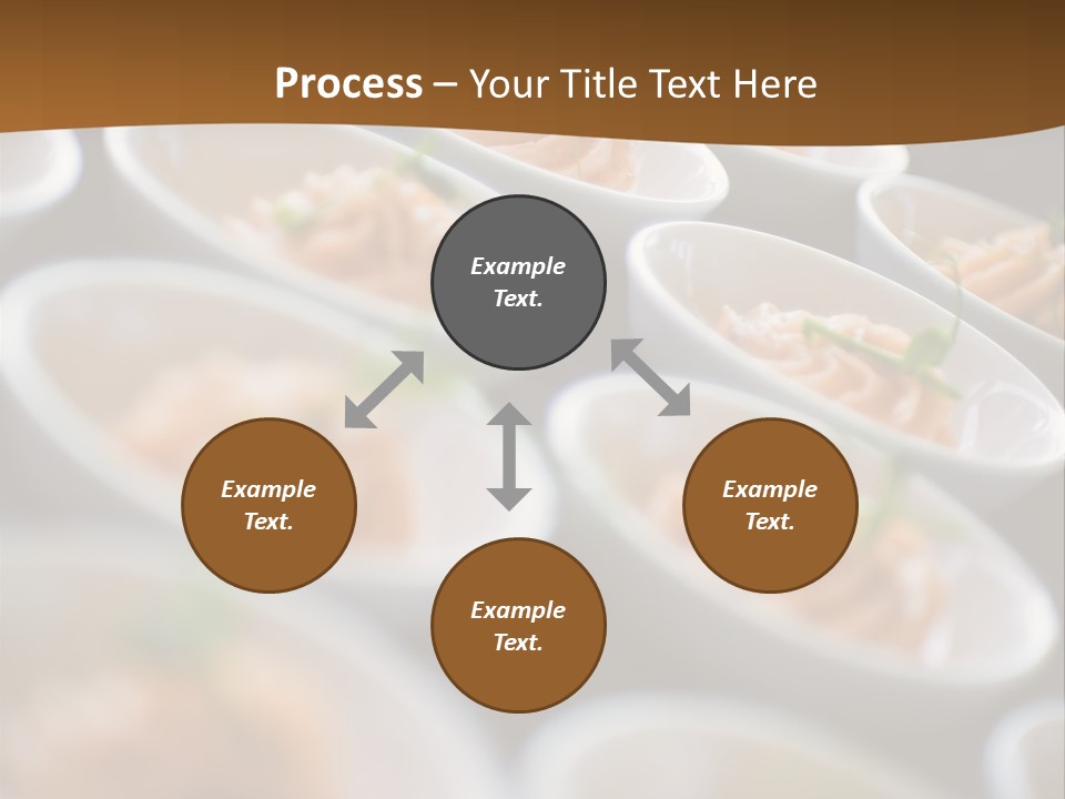Plate Mouthwatering Softfocus PowerPoint Template