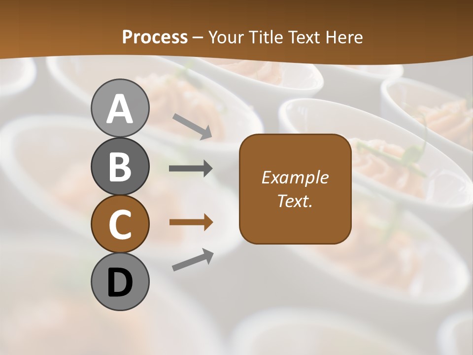 Plate Mouthwatering Softfocus PowerPoint Template