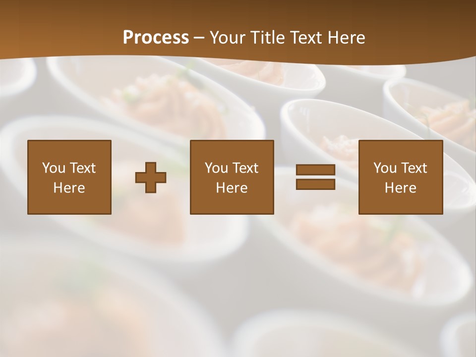 Plate Mouthwatering Softfocus PowerPoint Template