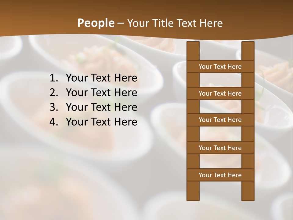 Plate Mouthwatering Softfocus PowerPoint Template