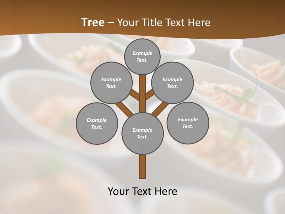 Plate Mouthwatering Softfocus PowerPoint Template