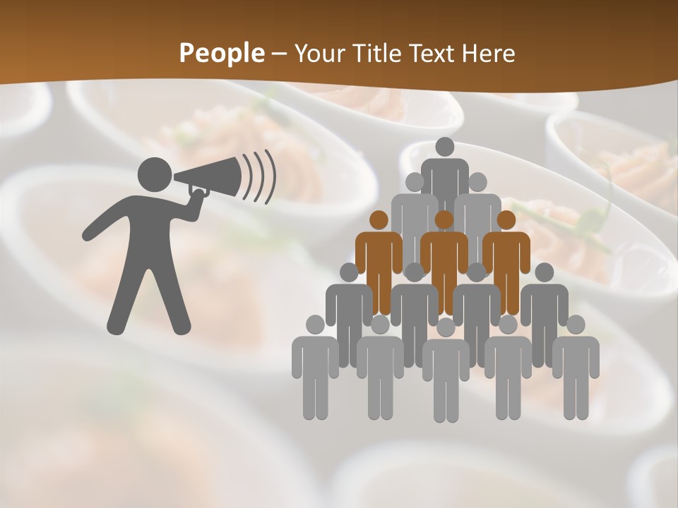 Plate Mouthwatering Softfocus PowerPoint Template