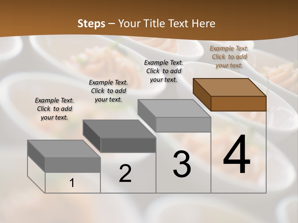 Plate Mouthwatering Softfocus PowerPoint Template