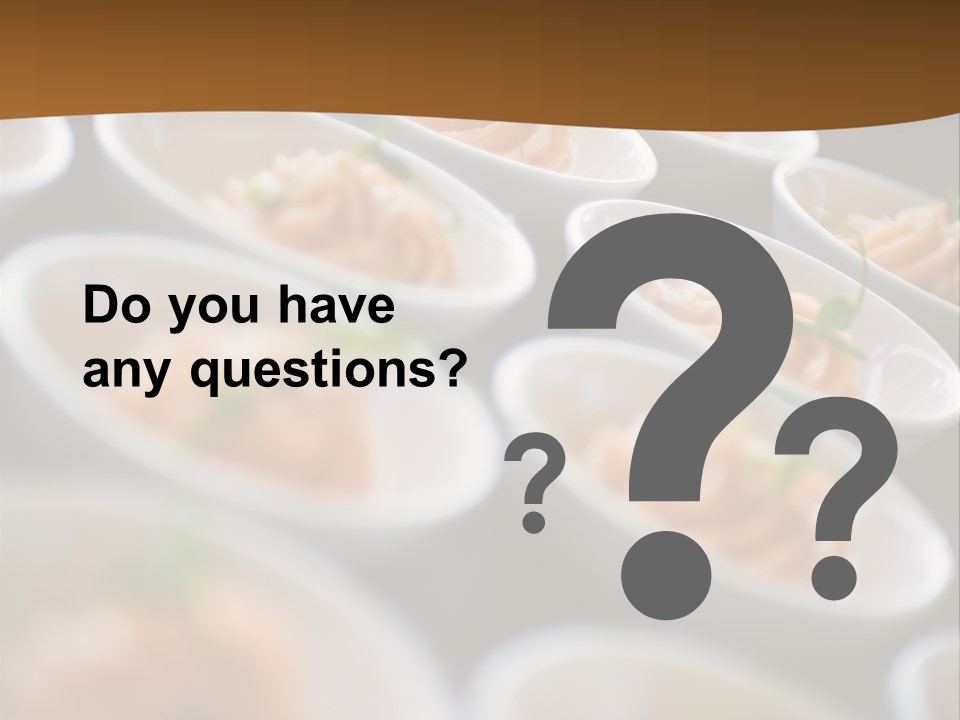 Plate Mouthwatering Softfocus PowerPoint Template