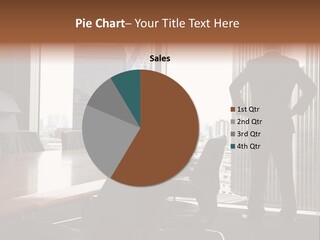 Cup Chairs Waiting PowerPoint Template