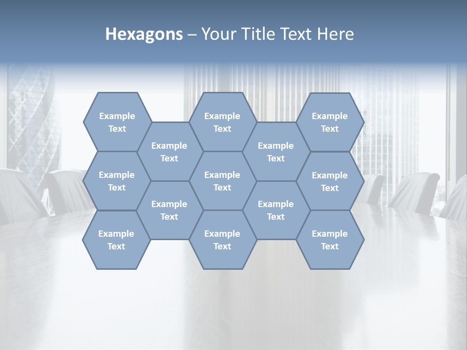 Empty Conference Reflection PowerPoint Template