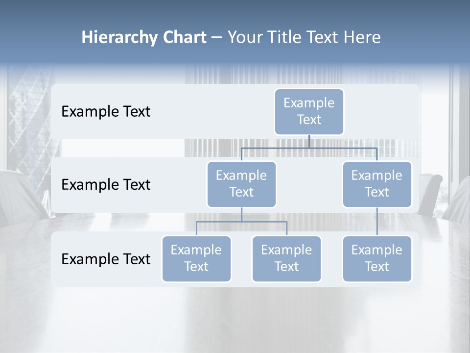 Empty Conference Reflection PowerPoint Template