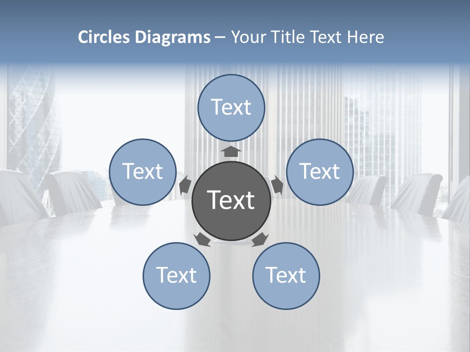 Empty Conference Reflection PowerPoint Template