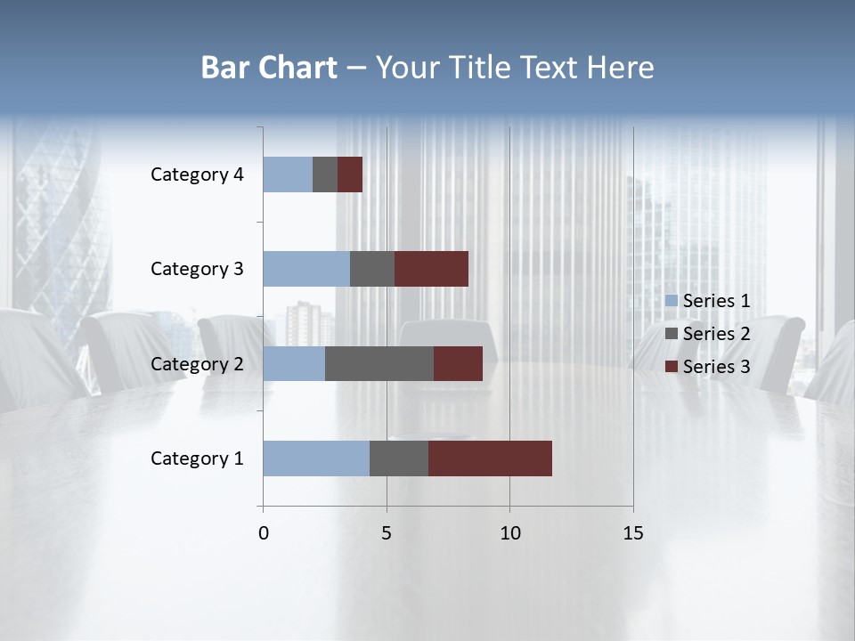 Empty Conference Reflection PowerPoint Template