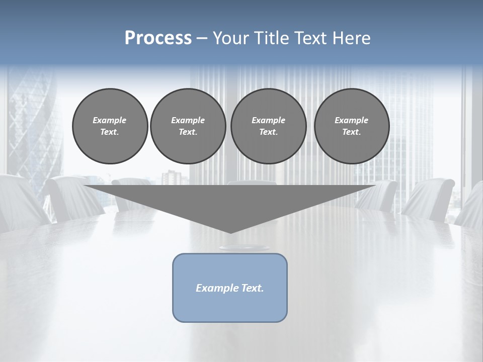 Empty Conference Reflection PowerPoint Template
