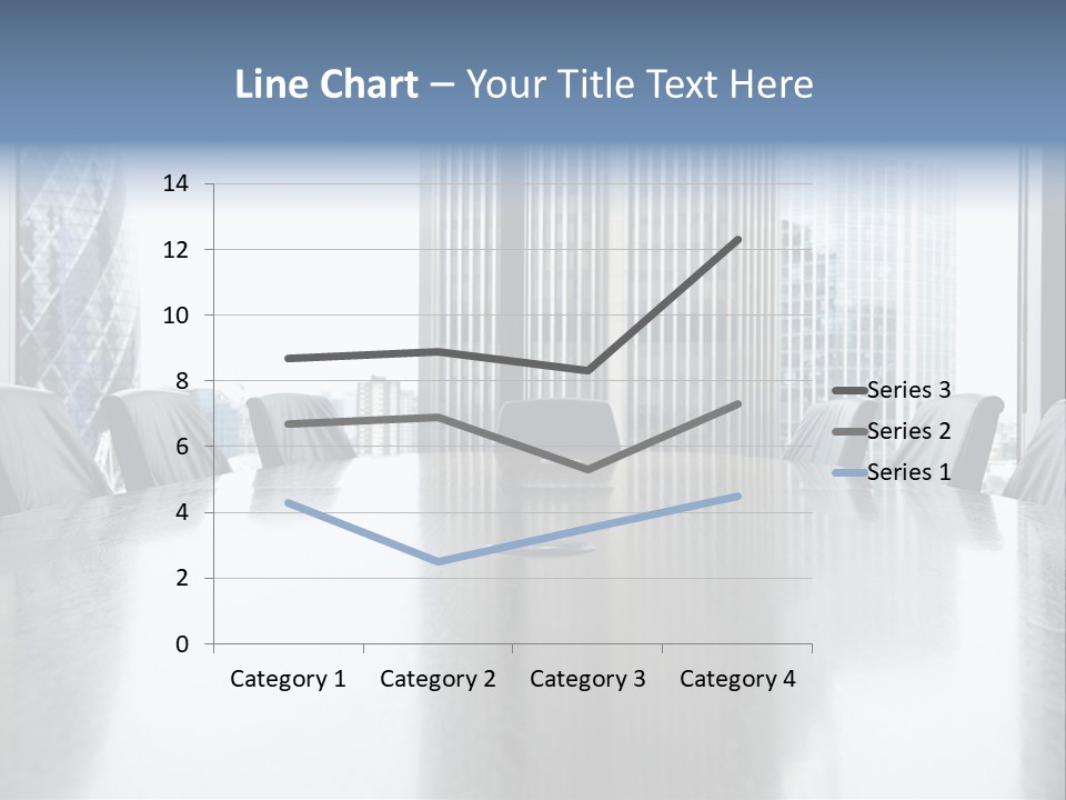 Empty Conference Reflection PowerPoint Template