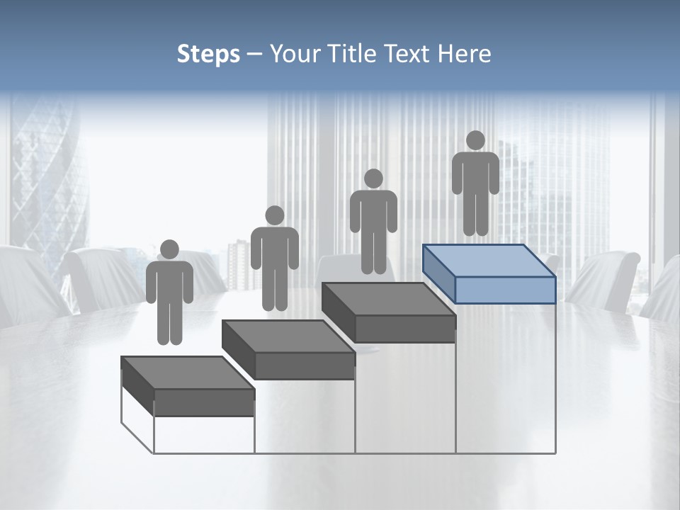 Empty Conference Reflection PowerPoint Template