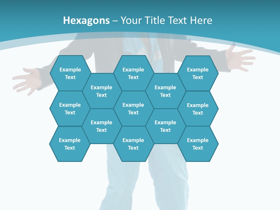 Trendy Bizarre Man PowerPoint Template