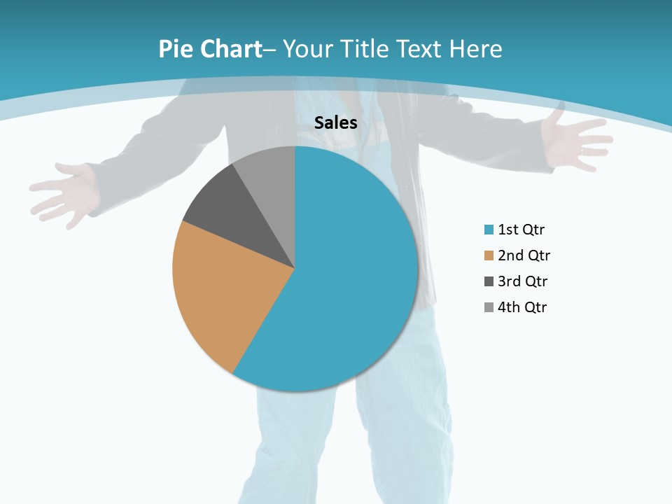 Trendy Bizarre Man PowerPoint Template
