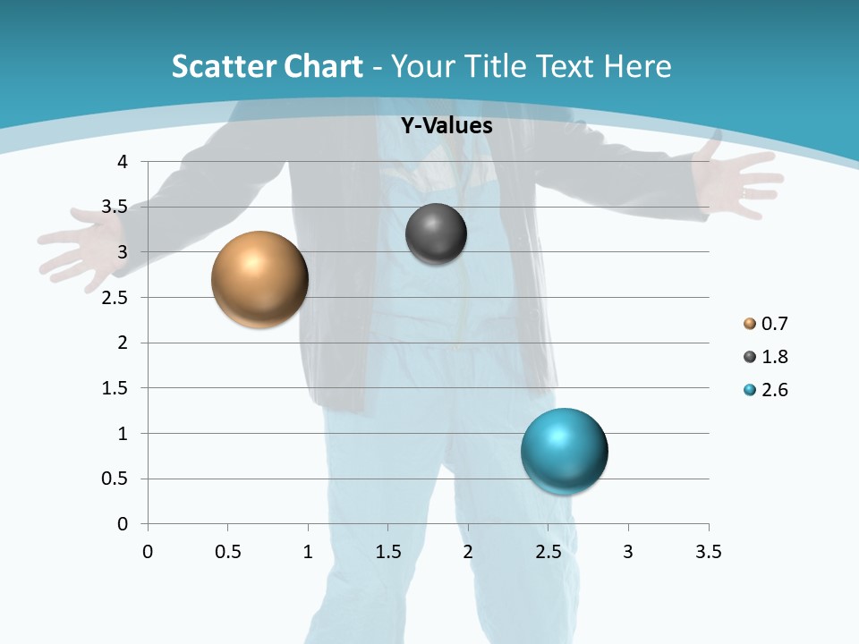 Trendy Bizarre Man PowerPoint Template