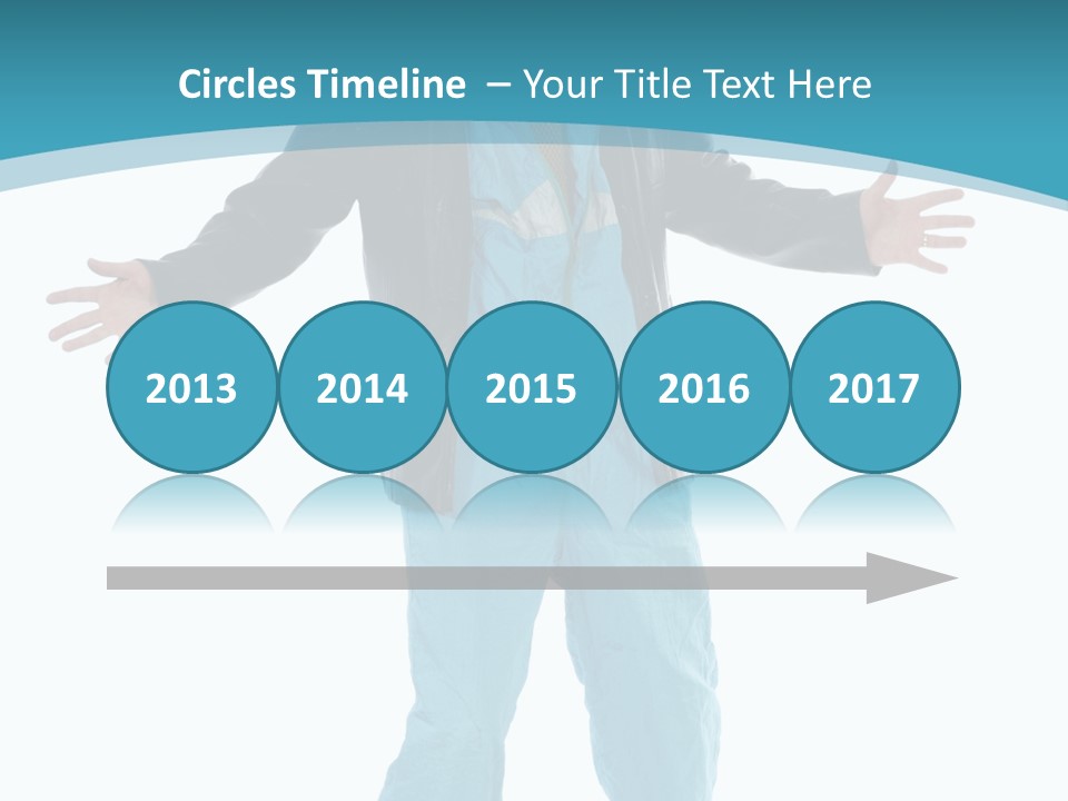 Trendy Bizarre Man PowerPoint Template