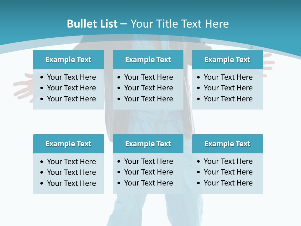 Trendy Bizarre Man PowerPoint Template