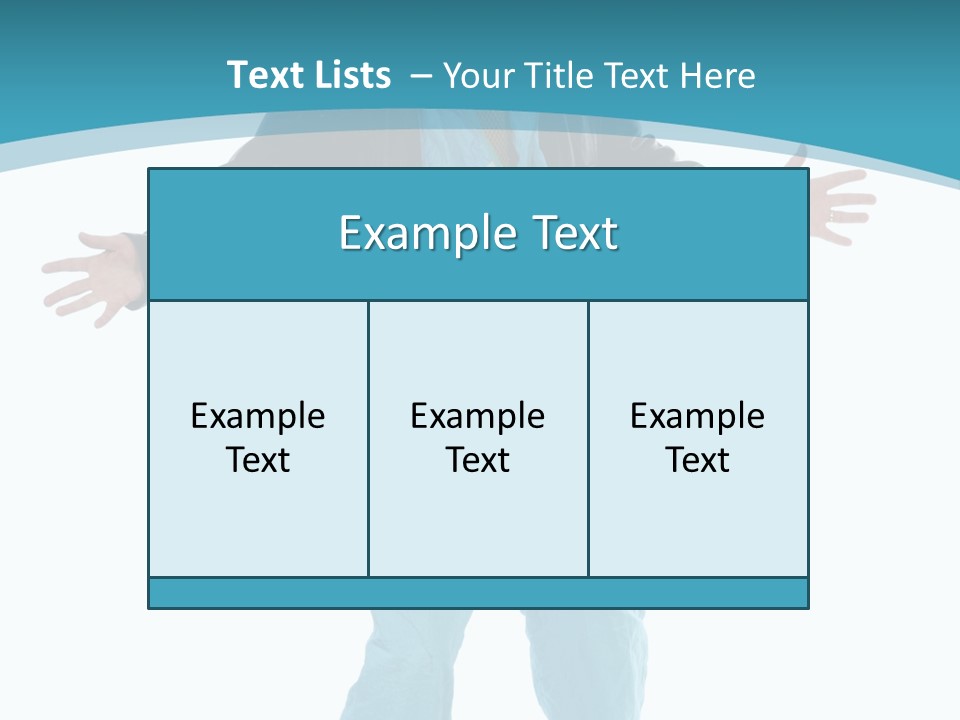 Trendy Bizarre Man PowerPoint Template