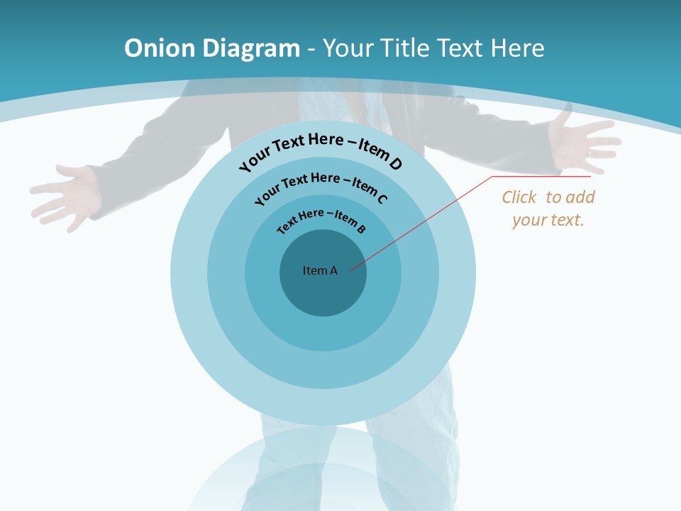 Trendy Bizarre Man PowerPoint Template