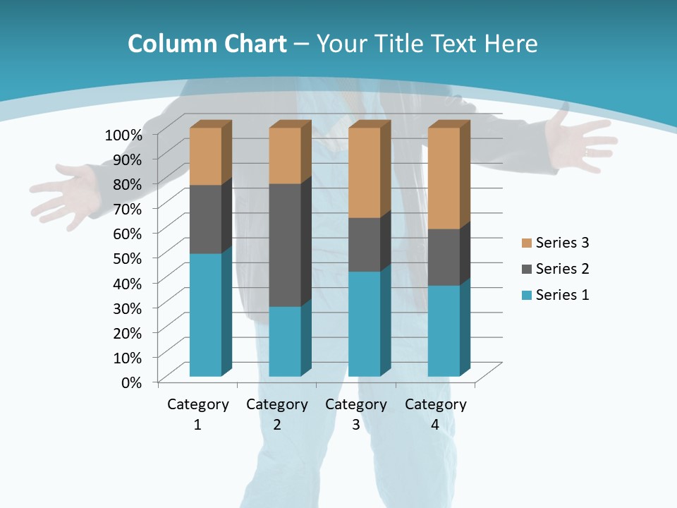 Trendy Bizarre Man PowerPoint Template