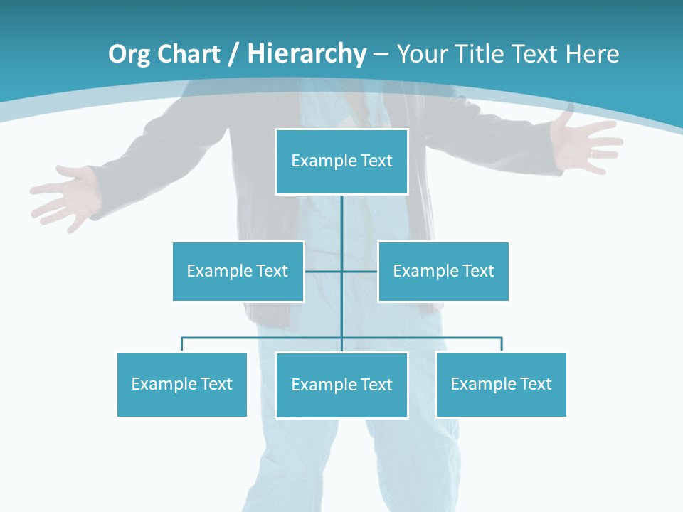 Trendy Bizarre Man PowerPoint Template