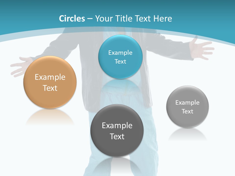 Trendy Bizarre Man PowerPoint Template