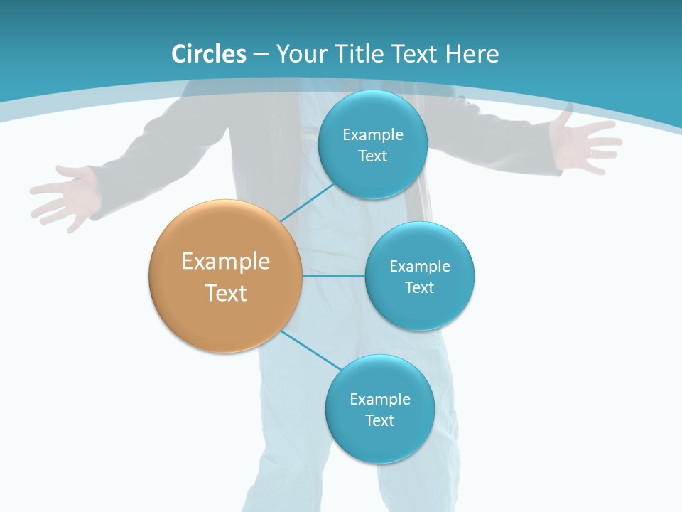 Trendy Bizarre Man PowerPoint Template