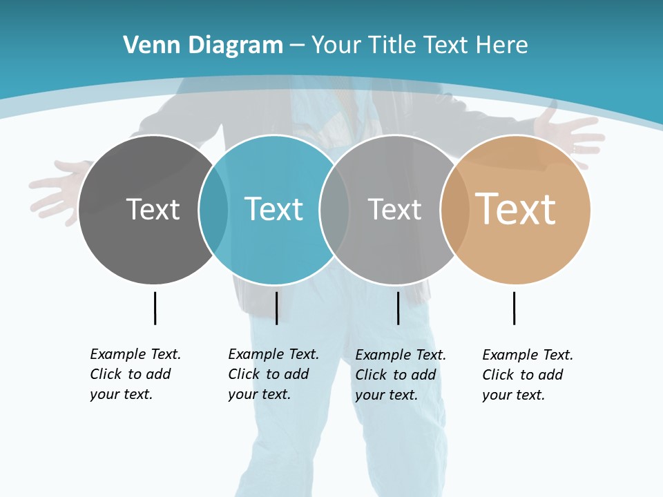Trendy Bizarre Man PowerPoint Template