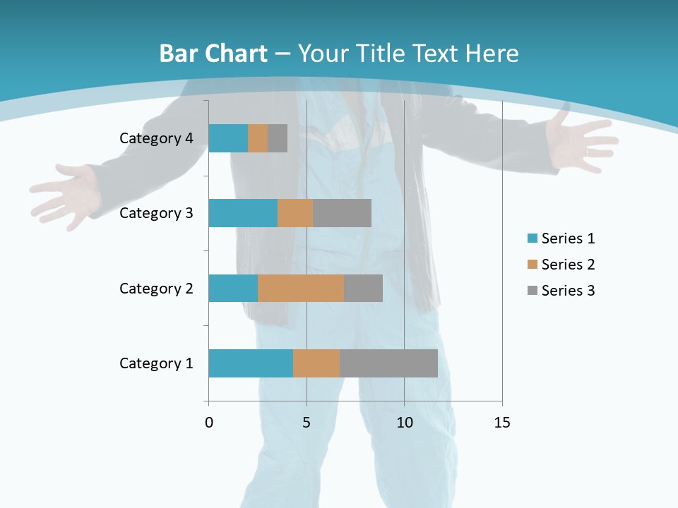 Trendy Bizarre Man PowerPoint Template