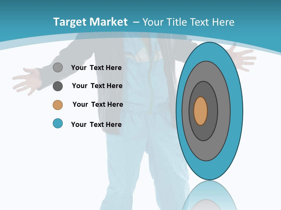 Trendy Bizarre Man PowerPoint Template