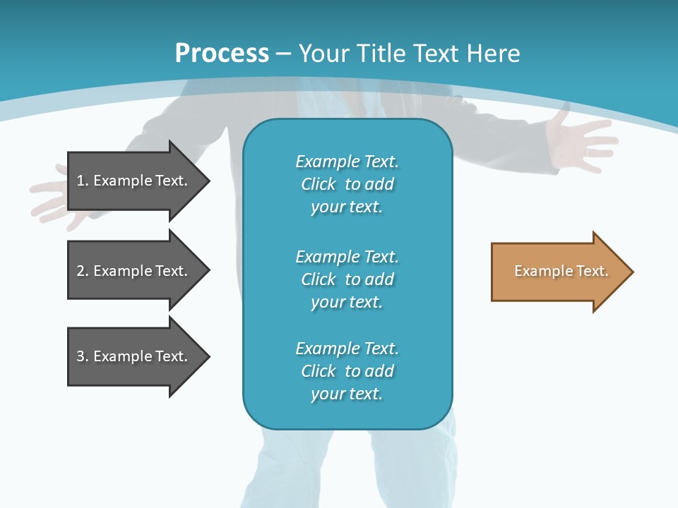 Trendy Bizarre Man PowerPoint Template