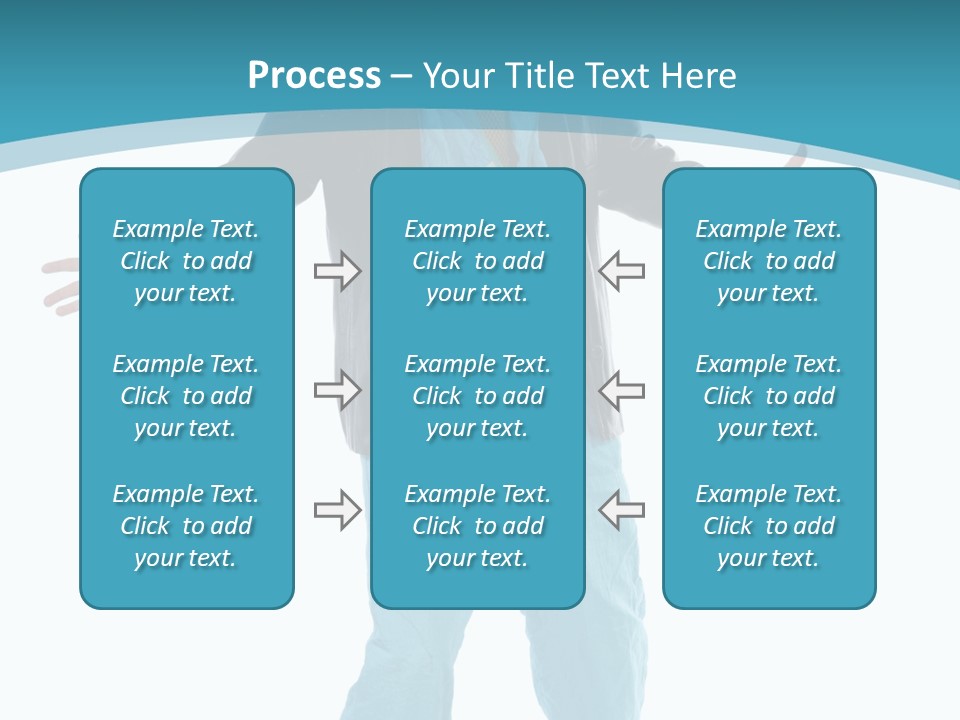 Trendy Bizarre Man PowerPoint Template