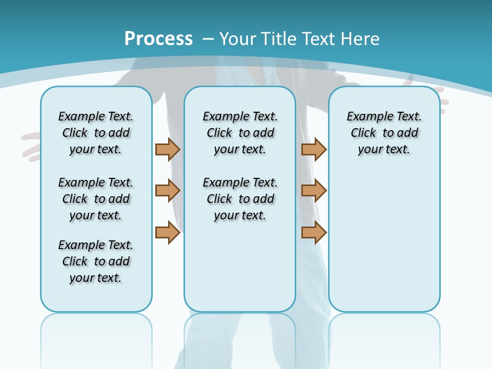 Trendy Bizarre Man PowerPoint Template