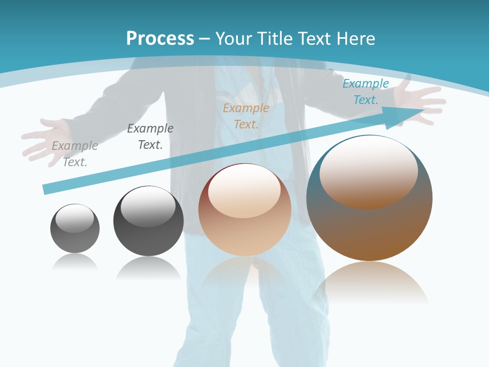 Trendy Bizarre Man PowerPoint Template