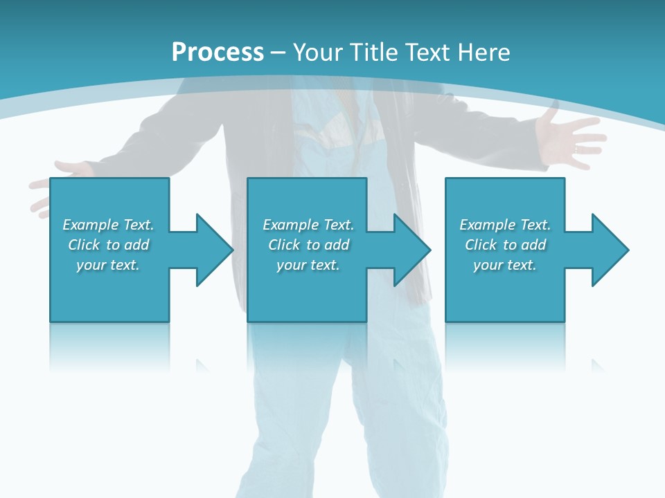 Trendy Bizarre Man PowerPoint Template