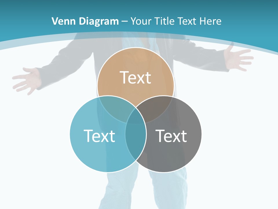 Trendy Bizarre Man PowerPoint Template