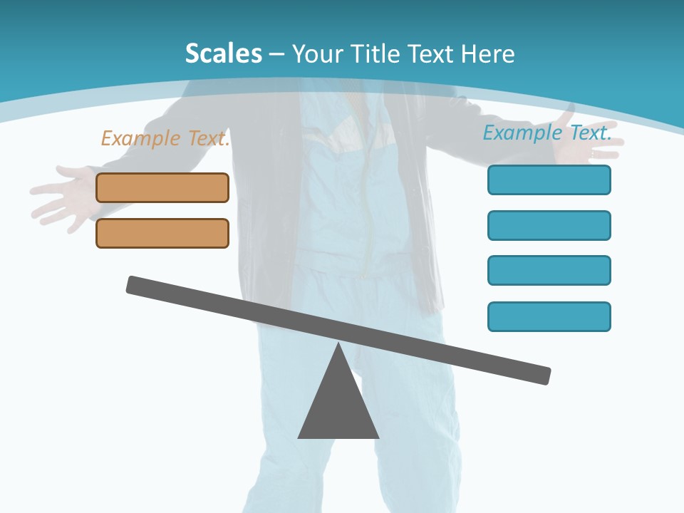 Trendy Bizarre Man PowerPoint Template